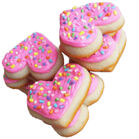 Heart Love Cookie PNG Image High Quality