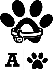 Dog Training Logo By Design Co - Barker Paws Training Services Png