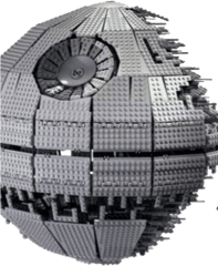 Death Star Ii - Lego Star Wars Death Star Png