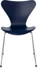 Series 7 Chair Coloured Ash - Fritz Hansen Series 7 Chairs Png