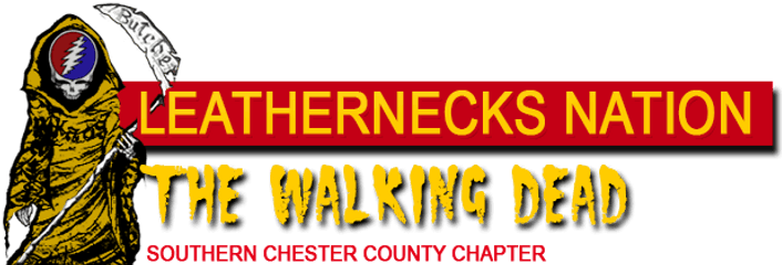 Leathernecks Nation The Walking Dead Chapter - Graphic Design Png