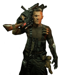 Brolin Josh Mercenary Figurine Hq Png - Cable Deadpool 2 Hd