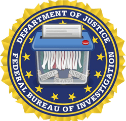 Destroying Suppressing Evidence Is Fbi - Fbi Seal Png