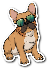 Everything About The Courageous Bulldog Pup Temperament - French Bulldog Sticker Png