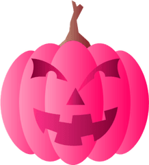 Download Pink Pumpkin Clipart - Halloween Clipart Pink Pink Pumpkins Clip Art Png