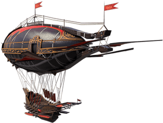 Download Free Png Airship Clipart - Dnd Airship Png