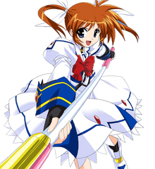 Mahou Shoujo Lyrical Nanoha Icon Folder - Png Nanoha