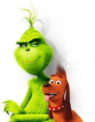 Seuss The Grinch - Grinch And Max Clipart Png