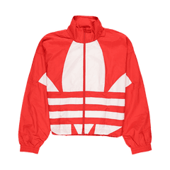 Adidas Large Logo Track Top - Lush Redwhite On Garmentory Adidas Logo Png