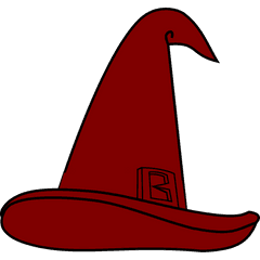 Wizard Hat Png Transparent Collections - Red Wizard Hat Png