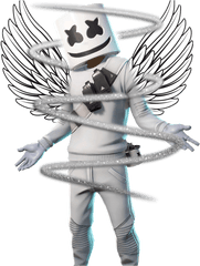 Fortnite Marshmello Skin Png Transparente Download GrÃ¡tis - Skin Marshmello Fortnite Png