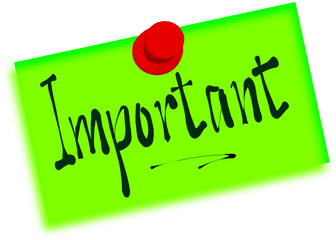 Important Note With Pushpin Png Clip Arts For Web - Clip Important Information Clip Art