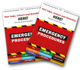 Emergency Procedures Flipchart Printing Bound Flipbooks - Emergency Flip Chart Nz Png