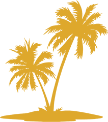 Palm Trees Vector Graphics Clip Art - Coconut Tree Vector Png