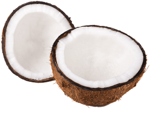 Coconut Half - Inside Coconut Png