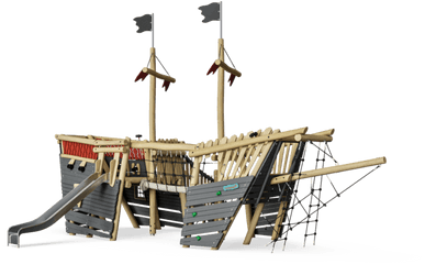 Pirate Ship Medium Robinia Ships - Pirate Ship Png