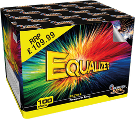 Equalizer Cake - Fireworks Png