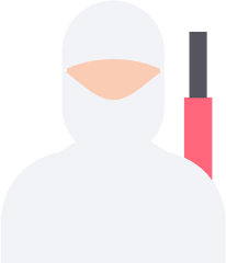 Ninja Png Icon - Illustration