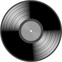 Vinyl Record Png Background - Transparent Vinyl Record Png