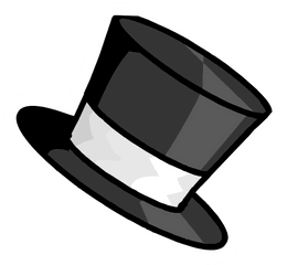 Top Hat Images Clipart - Cartoon Top Hat Png