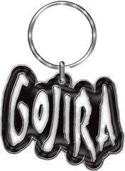 Gojira Enamel Logo Key Ring - Gojira The Way Of All Png