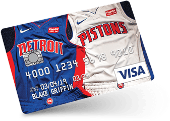 Pistons Cards - Flagstar Bank Credit Card Png