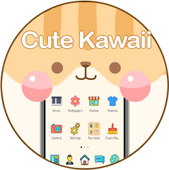 Cute Kawaii Molang Face Theme - Apps On Google Play Registrate Png