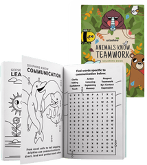 Teamwork Coloring Book - Wizehire Paper Png
