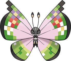 666vivillon - Pokemon Vivillon Fancy Png