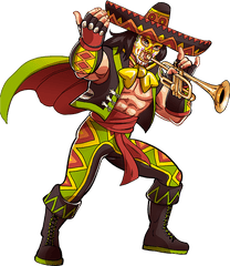 Download Hd El Mariachi - Cartoon Png