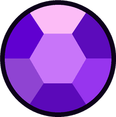 Image Cheek Gemstone Png - Amethyst Steven Universe Gemstones