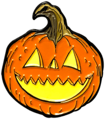 Jack O Lantern Enamel Pin - Jack O Lantern Logo Png