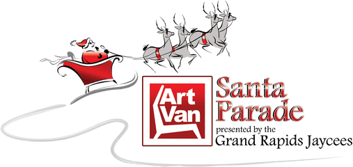 Art Van Santa Parade - Art Van Png