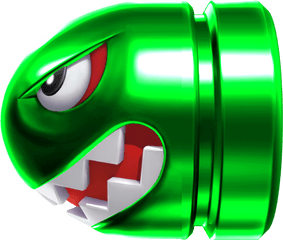 Green Bullet Transparent Png Clipart - Gold Bullet Bill Mario