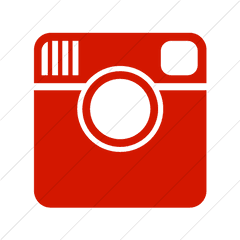 Iconsetc Simple Red Foundation 3 Social Instagram Icon - Instagram Png Icon Black