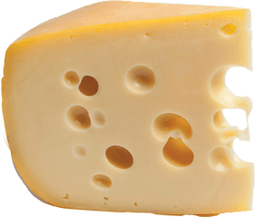 Cheese Png Slice Clipart - Emmental Cheese