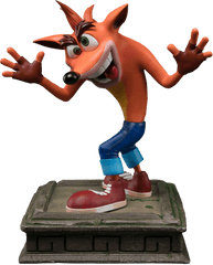 Crash Bandicoot - Crash Bandicoot 16 Inch Statue Crash Bandicoot Statue Png