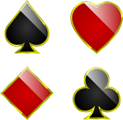 Playing Cards Suits Png