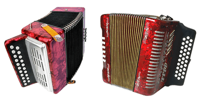Red Accordion Free HQ Image - Free PNG