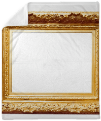 Vintage Gold Frame Isolated - MusÃ©e Png