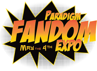 Donatebecome A Sponsor - Paradigm Fandom Expo 2020 Horizontal Png