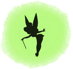 Tinker Bell Peter Pan Silhouette Art - Tinkerbell Silhouette Png