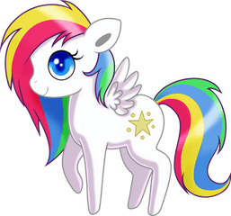 Download Pc - Starshine Chibi Pony Png Image With No Clip Art