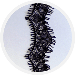 Black Lace Ribbon Png