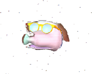 Steam Community I Have Seen The Face Of God And He Was - Vaporwave Dog Transparent Png