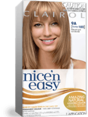 Blonde Hair Colour Clairol - Clairol Nice N Easy Light Ash Blonde Png