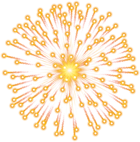 Photos Fireworks Gold Festive Free Clipart HQ - Free PNG