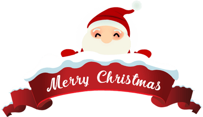 Download Gift Card Image - Santa Merry Christmas Png Png Santa Transparent Christmas Png