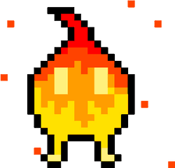 Fire Being Gif - Fire Beingfire Piskel Discover U0026 Share Gifs Charizard Pixel Art Minecraft Png