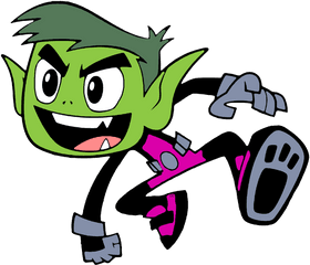 Library Of Teen Titan Banner Free - Teen Titans Go Beast Boy Png